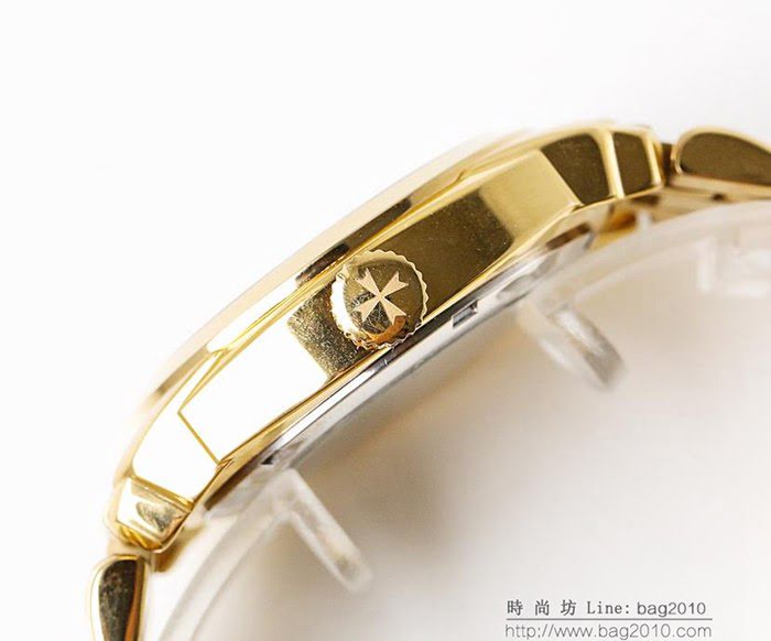 江詩丹頓 Vacheron Constantin LS精品 最新款 簡約型三針雙曆錶盤 全自動機械機芯 深度防水 男士腕表 夏季潛水專用表  wssb3732